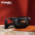 thumbnail image 3 of Fanny Pack Wrangler, tamaño grande, para mujer y hombre, color negro, 3 of 7