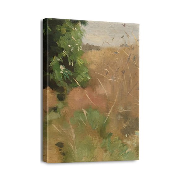 Vintage Wilderness Landscape Canvas Wall Art12x16inch Prints Perfect for Bedroom, Living Room, Office or Bathroom Decor - A Unique Touch of Class