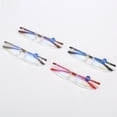 thumbnail image 1 of Gafas de lectura antiazules sin marco de metal, exquisitas y ultraligeras, con diafragma, 1 of 5