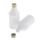 thumbnail image 2 of 2x 300ml Vacía Botella de Plástico Recipiente Cosmético Estuche de Crema de Loción Tarro para Hogar / Oficina / Viaje / Vacaciones Blanco + dorado Salvador Tapa de rosca de botella, 2 of 10