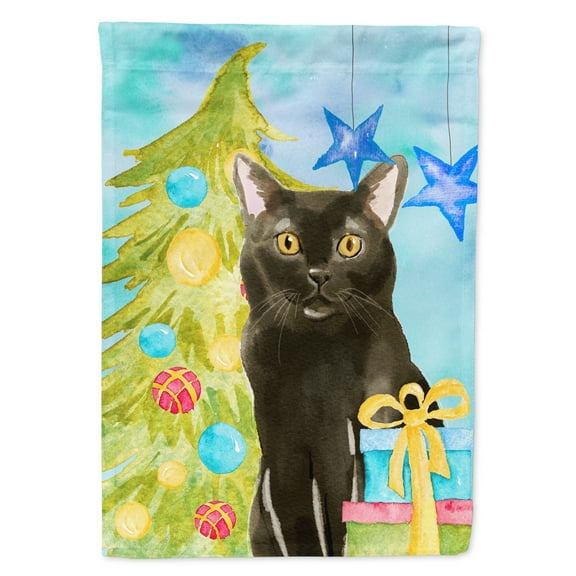 Carolines Treasures CK3122GF Bombay Christmas Presents Flag Garden Size  Small multicolor