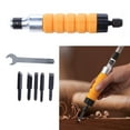 thumbnail image 4 of Electric Chisel Carving Tool Electric Wood Chisel Electric Woodworking Chisel Carving Tool Machine (5 carving blade+2 wrench+1 carving knife handle), 4 of 8