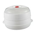 thumbnail image 2 of Vaporera para Microondas, Utensilios de Cocina para Microondas, Resistente Al Calor, Vaporera Versátil para Alimentos, Adecuada para Cocinar Alb, 2 of 9