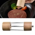 thumbnail image 3 of Manual Pepper Grinder Multifunctional Efficient Grinding Oak Patchwork Acrylic Pepper Mills Shakers, 3 of 8