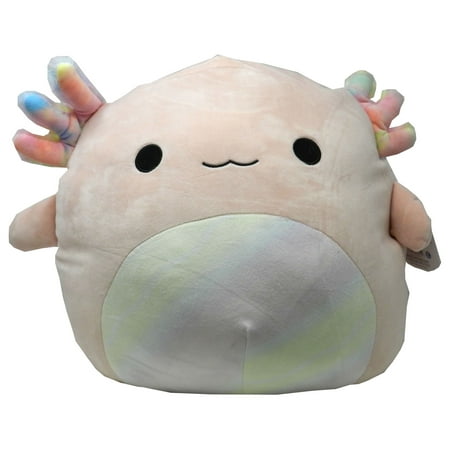 Squishmallows Official Kellytoy 16 Inch Soft Plush Squishy Toy Animals (Archie the Rainbow Axolotl)
