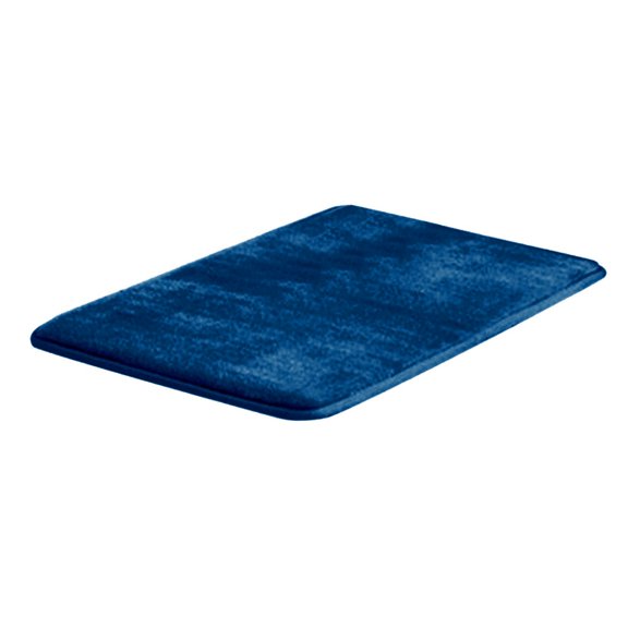 Ongmies Kitchen Clearance Kitchen Organizers and Storage Memory Bath Mat Anti Slip Bath Rug with Strong Absorbent Machine Washable Shower Rug Navy