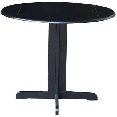 Dual Drop Leaf Table 36 Com, 36 Round Drop Leaf Pedestal Table