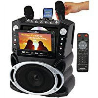 Karaoke GF829 DVD/CD G/MP3 G Karaoke System with 7 TFT Color Screen and Record Function