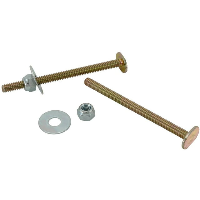 Juego de tornillos para inodoro Plumb Pak PP835-14, chapados en latón, 9 cm
