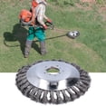 thumbnail image 1 of Sonew Outils de Jardin, Tête de Coupe en Fil d'Acier de 6 Pouces, Tête de Tondeuse à Gazon Portative avec Couvercle de Protection, Pièces de Tondeuse à Gazon, 1 of 8