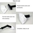 thumbnail image 3 of 4 Pcs Microfiber Cover Set For Hand Nozzle Karcher Steam Cleaner--, 3 of 5