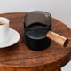 thumbnail image 1 of Tazas de café expreso BLESIY Jarra de medición con mango de madera 100ml, 1 of 8