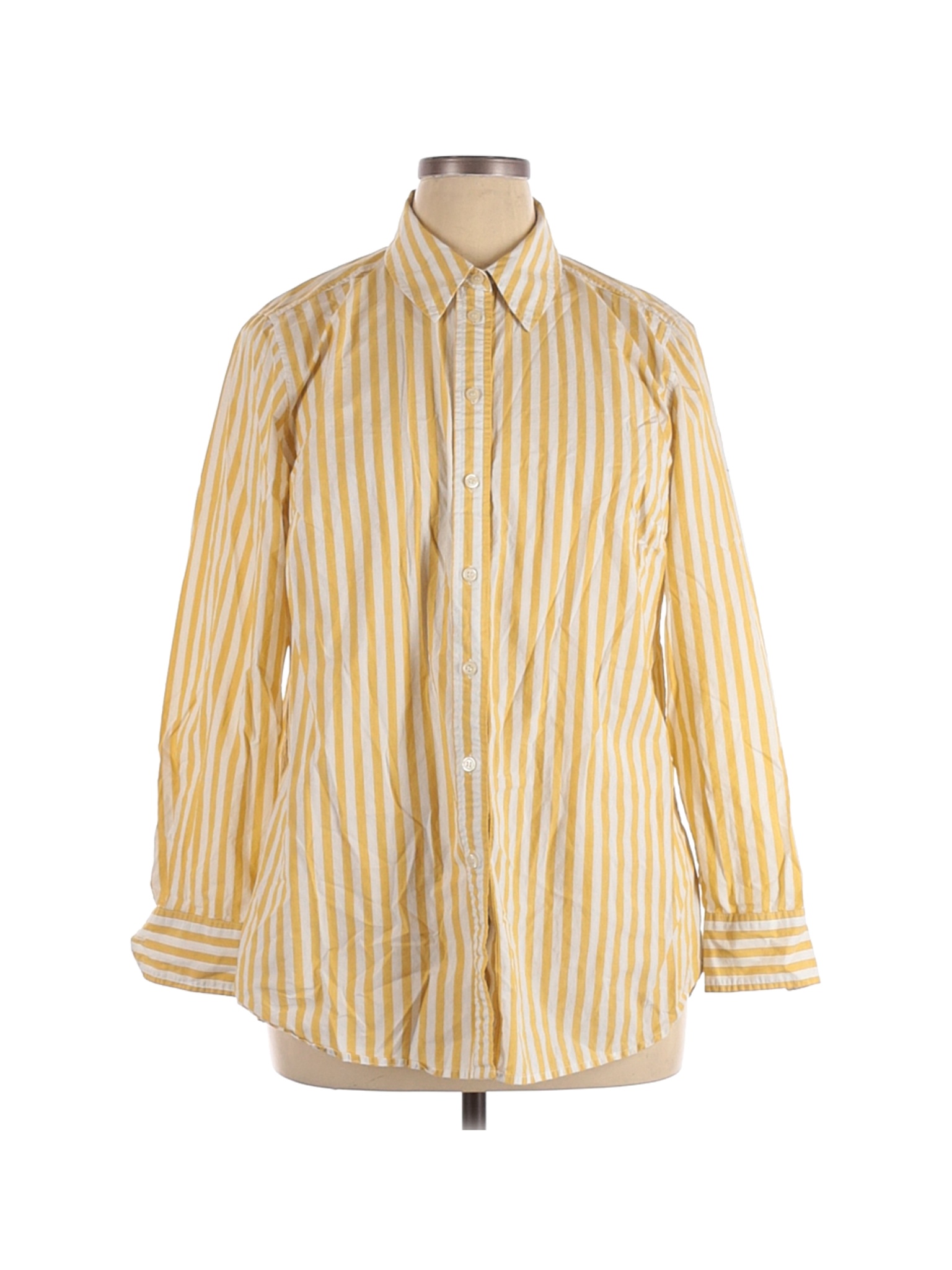 Lane Bryant Womens Button-Down Shirts 