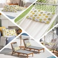 thumbnail image 6 of Yellow Orange Moroccan Pillow Covers, Linen Long Throw Pillow Case, Vintage Boho Geometric Pattern Gray Holiday Pillow Protector Decorative Cushion Cover for Living Room/Bedroom 12" x 20", 6 of 8