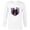 White, variant on Marvel Hawkeye Clint Barton Kate Bishop & Lucky - Long Sleeve T-Shirt for Men - Customized-White