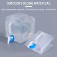 thumbnail image 5 of BPA Free Collapsible Water Container with Spigot, Camping Water Storage Carrier Jug for Outdoors Hiking Backpack & Survival Kit, Foldable Portable Water Canteen 3.9 Gallon, 5 of 8