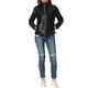 thumbnail image 2 of CHAQUETA CORTA PUFFER METÁLICA CON CREMALLERA Y ACOLCHADO HLOGRÁFICO PARA MUJERES INSPIRE CHIC NEGRA XS, 2 of 5