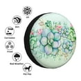 thumbnail image 5 of Gaeub Succulent 14-17in Tire Cover, Spare Tire Cover, for Camper Caravan, Trailer, Car, Truck, SUV, Jeep - 15 inch, 5 of 9