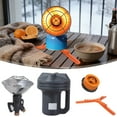 thumbnail image 1 of Uuiauoio Portable Gas Heater for Camping, Mini Tent Stove with Sun Shade for Winter Fishing and Outdoor Use, Safe Propane Heating Stove for Enclosed Spaces, Compact Travel Warmth, 1 of 9