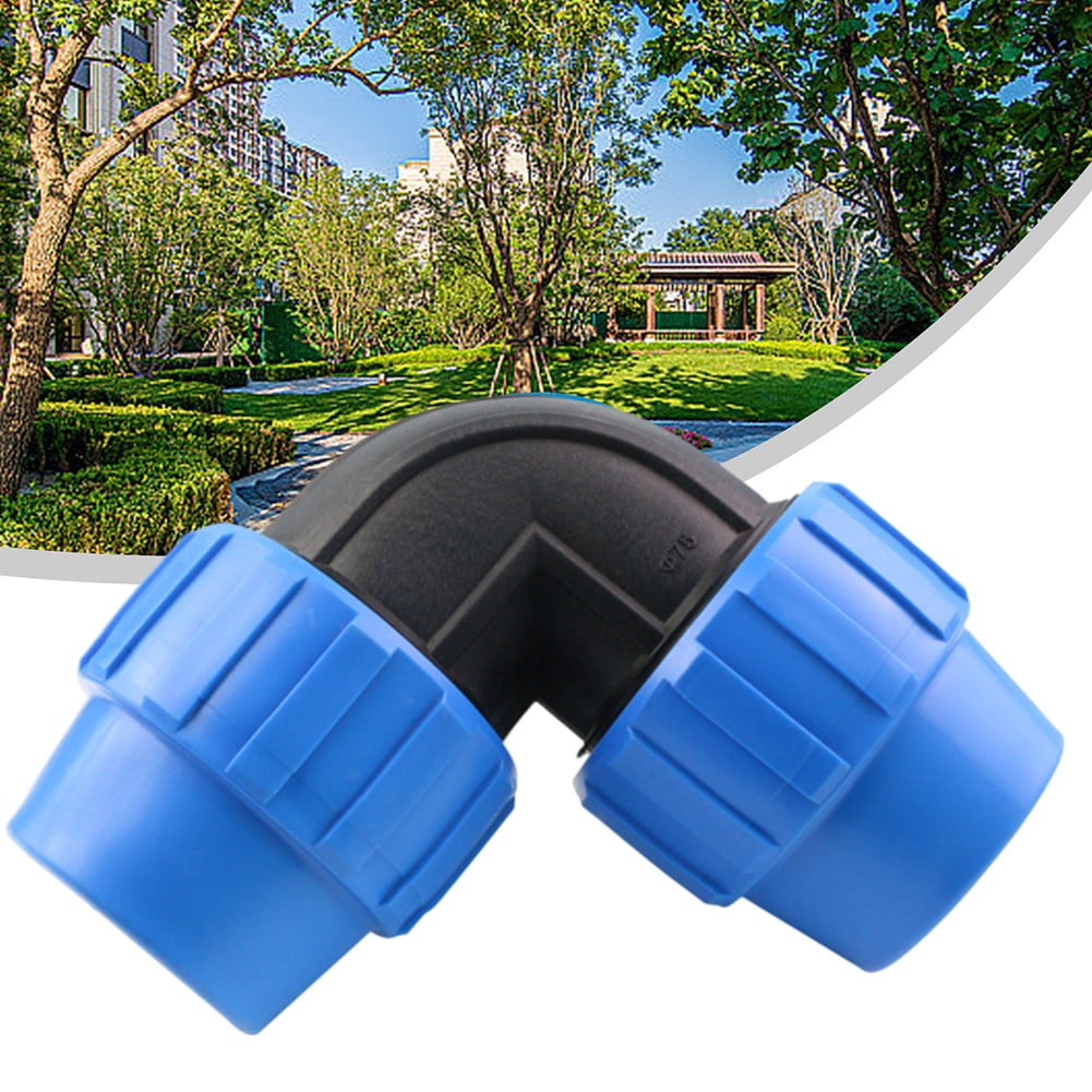 BCLONG 4pcs PE pipe quick-connect elbow union type quick-connect fittings