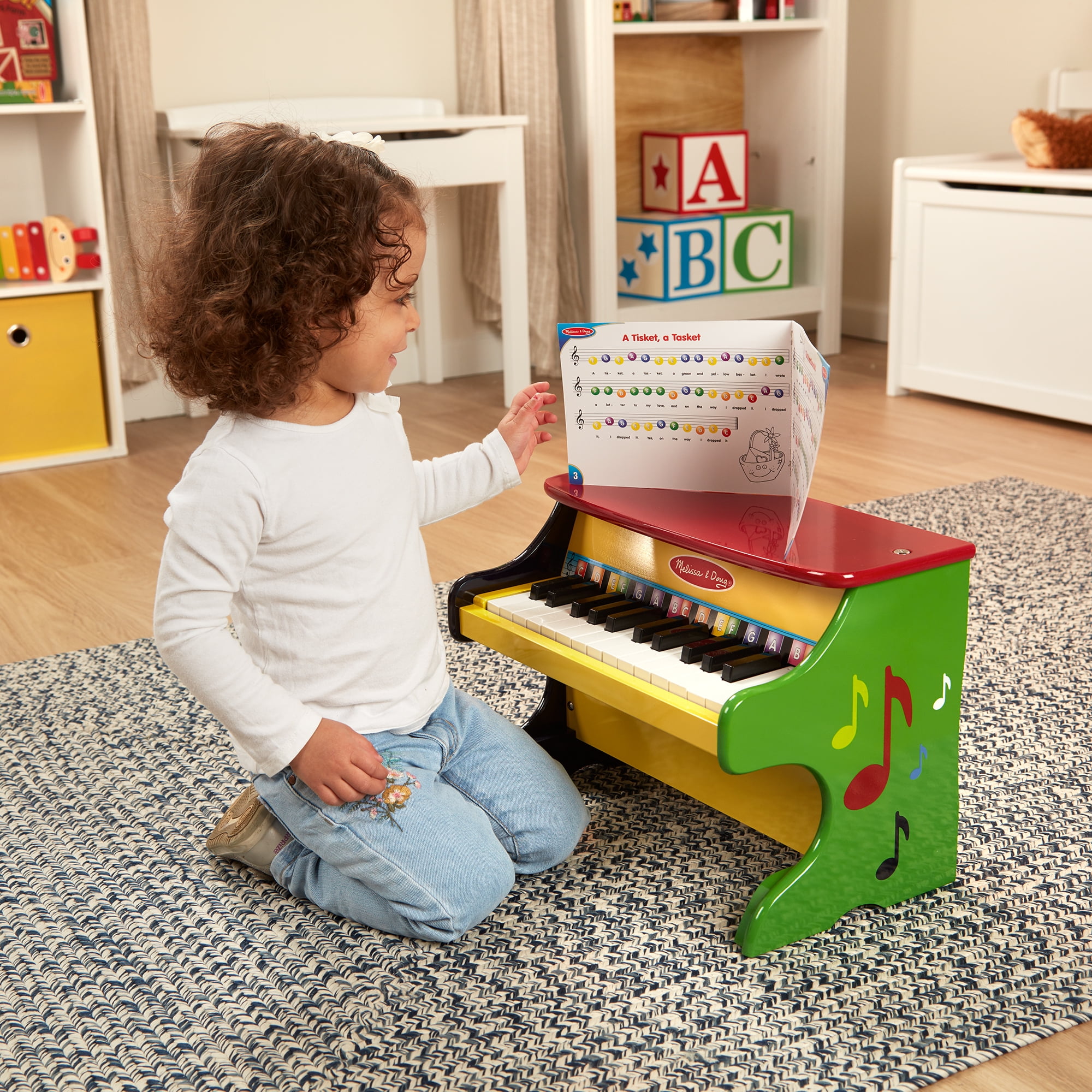 melissa and doug piano walmart