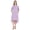 Purple, variant on Phagun Women Summer Midi Dress Casual Loose Pockets Dress Scoop Neck Dresses