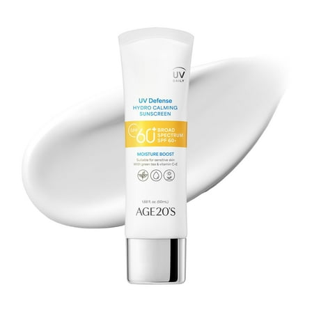 AGE20'S UV Defense, Hydro Calming Sunscreen, SPF 60 , 1.69 fl oz (50 ml)