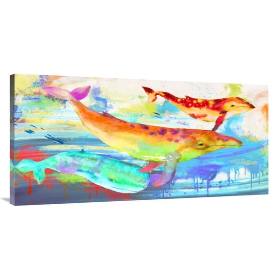 Global Gallery's 'Oceanic Divinities' by Kelly Parr Stretched Canvas Wall Art