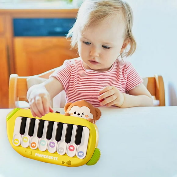 CSEONEP Gift for kids,Portable Educational Toy Keyboard for Toddlers and Children with Animals Design Multifunctional Early Learning Piano Toy with Lights and Music