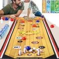 thumbnail image 5 of 3-in-1 Tabletop Curling, Shuffleboard, and Bowling Game - Portable Family Game for Kids & Adults - Easy to Set Up Desktop Indoor/Outdoor Fun, 5 of 7