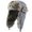 A Grey, variant on Unisex Winter Trapper Hat Fleece Lined Windproof Warm Ski Cap With Earmuffs Outdoor One Size
