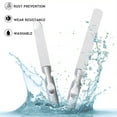 thumbnail image 4 of Stainless Steel Nail Files Metal Nail File with Leather Case, Fingernails Double Sided Nail Files with Anti-slip Handle, Manicure Pedicure Tool for Fingernail Toenail, Fine and Coarse, 4 of 5