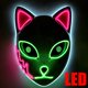 thumbnail image 1 of Máscara de Tanjirou de Anime Demon Slayer, Mascarilla de Sabito, máscara Led, disfraz de Makomo, accesorios para fiesta de Halloween, decoración de Pascua, 1 of 4