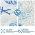 thumbnail image 2 of Beartech Ocean Quilt Twin Size Coastal Blue Bedspread Microfiber Cabin Bedding Set, 2 of 7