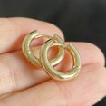 thumbnail image 1 of Pendientes de plata de ley 925 para mujer, aretes simples a la moda, joyería para prevenir alergias, accesorios navideños para fiestas, 1 of 2