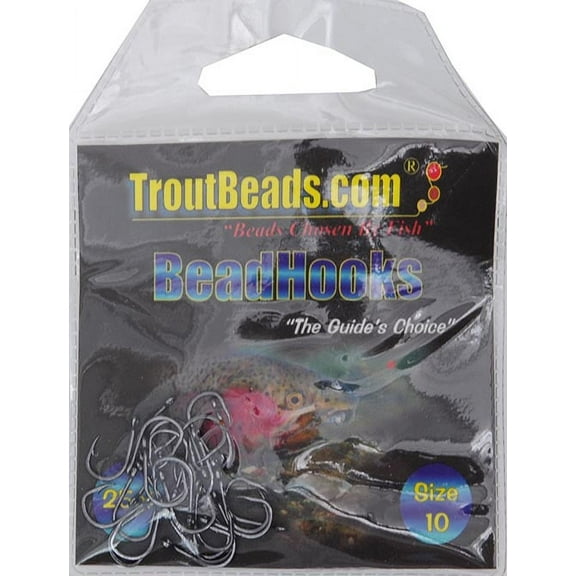 Troutbeads Trtbd Beadhooks Sz. 10 25/pack Bh10-2