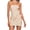 Beige, variant on Off Shoulder Women Strapless Slim Ifit Ruffle Club Bodycon Mini Dress