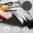 thumbnail image 3 of Balery American Bald Eagle Juego de 4 Alfombrillas para Auto, Revestimientos de Caucho Resistente, Diseño Antideslizante, 3 of 7