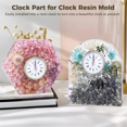 thumbnail image 3 of 6 PCS Clock Parts for Clock Resin Mold, Roman Numerals Clock Piece for Epoxy Resin Clock Casting-Mold, 3 of 7
