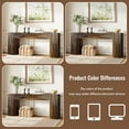 thumbnail image 7 of Extra Long Sofa Console Table for Entryway Living Room, 71-Inch Farmhouse Wood Behind Couch Table, Rectangular Accent Console with Wooden Double Base for Hallway Foyer Entrance, Rustic Brown, 7 of 7