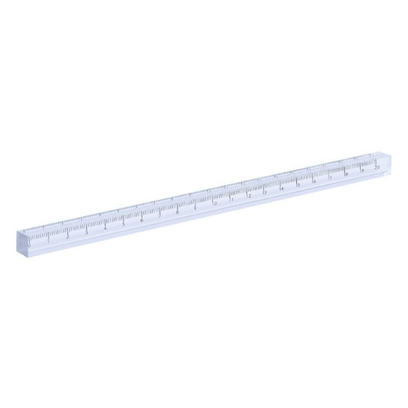 30cm Plastic Ruler Accurate Mathematics Ruler for Students Math Drawing