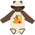 thumbnail image 3 of Inktastic First birthday turkey on pumpkin Boys or Girls Long Sleeve Baby Bodysuit, 3 of 5
