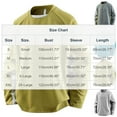thumbnail image 2 of Men's Crew Neck Long Sleeve Shirts Quick Dry Moisture Wicking T-Shirts Sports Fitness Leisure Tops, 2 of 3