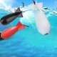 thumbnail image 5 of Yuarrent Alimentador de cohetes de pesca, soporte de cebo de flotador de bomba Spod pequeño grande, alimentador de cohetes de pellets de 2 Pescar Blanco largo 14.5 cm, 5 of 6