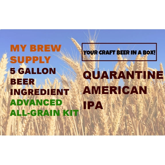 Quarantine American IPA - ALL GRAIN 5 Gal Beer Ingredient Kit