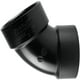 thumbnail image 1 of Codo de tubo Charlotte 60 ABS DWV 7,5 cm 3 pulgadas de alto, 1 of 1