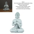thumbnail image 3 of Small Buddha Decoration, Premium Green Sandstone, Exquisite Craftsmanship, Feng Shui Fish  Ornaments, 3 of 8