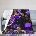thumbnail image 3 of Super Soft Flannel Throw Rhea Ripley Blanket 40"X30" For Bed, Sofa, Camping, Cold Cinema Or Travel,Gift For Your Family And Friend, 3 of 5