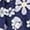 Navy Floral, variant on Women's Tagless 100% Cotton Prints Sleepwear Pajama Boxer Comfortable Bottom Shorts by Badger Smith (L, Green Multi)