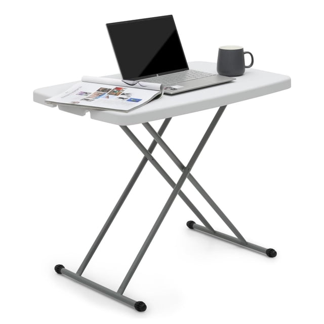 Mesa Plegable Portatil Ajustable ECOMLAB 3 Niveles 2.5 pies Interior Exterior